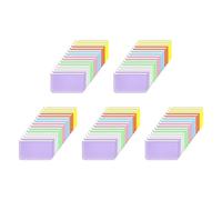 Reeatel 70 bolsillos para carpeta, tamaño A6, 6 agujeros, carpetas con cremallera, impermeables, de PVC, bolsas sueltas para cuaderno de 6 anillas