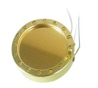 Reeatel Cápsula de núcleo de diafragma de micrófono, condensador de diafragma grande, accesorios de micrófono de 34 mm para grabación de estudio