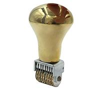 Reeatel Sello de Fecha de Rodillo Retro Calendario de Metal de Cobre Sello de Tiempo Diy JabóN Hecho a Mano Fecha Sello de Perlas