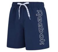 Reebok Abbot - Pantalones cortos de natación para hombre, secado rápido, con forro de malla, cintura elástica y bolsillos laterales, trajes de baño duraderos para hombre, para piscina, entrenamiento y