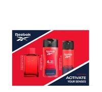 Reebok Activate Your Senses For Him Estuche | Comprar n/a 100 ml Vaporizador + Desodorante Spray 150 ml + Hair & Body Shower Gel 250 ml