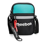 Reebok Andover Bandolera Pequeña Negro 12x17x2,5 cms Poliéster