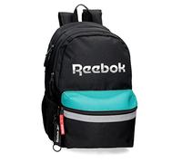 Mochila reebok andover 44cm dos compartimentos negro Talla única