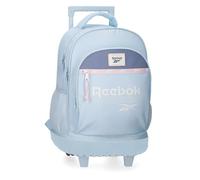 Reebok Andrew Mochila Compact 2 Ruedas Azul 32x43x21 cms Poliéster 28,9L by Joumma Bags