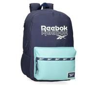 Reebok Andrew Mochila Escolar Adaptable a Carro Portátil 15,6 Pulgadas Azul 31x44x15 cms Poliéster 20,46L by Joumma Bags