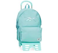 Reebok ANN Mochila Escolar, Azul, con Carro