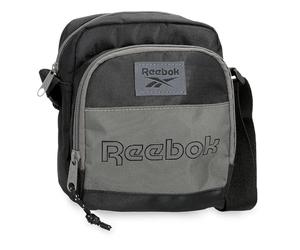 Reebok Arlo Bandolera Pequeña Negro 17x24x6 cms Poliéster by Joumma Bags