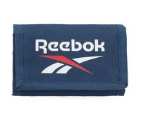 Reebok Ashland Cartera con Monedero Azul 13x8x2,5 cms Poliéster by Joumma Bags