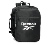 Reebok Ashland Mochila de Cabina para Portátil Portátil 15,6 Pulgadas Negro 28x40x20 cm Poliéster 22,4L by Joumma Bags