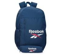 Reebok Ashland Mochila Doble Compartimento + Estuche Escolar Azul 30x48x15 cms Poliéster 21,6L by Joumma Bags