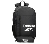 Mochila dos compartimentos reebok ashland + estuche 48 cm negro Talla única