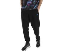 Reebok - Pantalones Athlete Double Knit , Black/Virtual Blue, Tamaño: L
