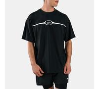 Reebok - Athlete Flex Relaxed T-Shirt, Black, Tamaño: S