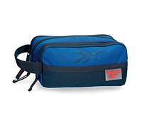 Reebok Atlantic Estuche Triple Azul 22x10x9 cms Poliéster