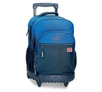 Mochila con ruedas reebok atlantic 2r azul Talla única
