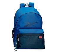 Reebok Atlantic Mochila Escolar 15,6" Azul 31x44x17,5 cms Poliéster 23,87L