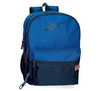 Reebok Atlantic Mochila Escolar Azul 30x40x12 cms Poliéster 14,4L