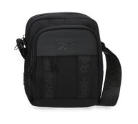 Reebok Baltimore Bandolera Mediana Negro 17x22x8 cm Poliéster by Joumma Bags