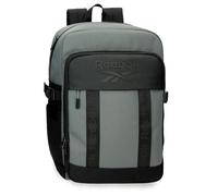 Reebok Baltimore Mochila de Cabina para Portátil 14" Gris 28x40x16 cms Poliéster by Joumma Bags