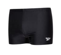 Reebok Bardo - Pantalones Cortos de natación para Hombre, con Cintura elástica y Forro Interior, Estilo atlético, Longitud Corta, para Entrenamiento y Comodidad, Color Negro