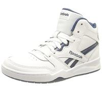 Reebok Bb4500 Court, Zapatillas Niños, FTWR White FTWR White Batik Blue, 27 EU