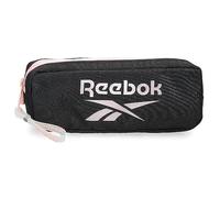 Reebok Beverly Estuche Triple Negro 22x7x3 cms Poliéster