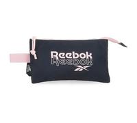 Reebok Binley Estuche Triple Azul 22x12x5 cms Poliéster by Joumma Bags