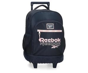 Reebok Binley Mochila Compact 2 Ruedas, Azul
