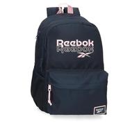 Reebok Binley Mochila Escolar Doble Compartimento Portátil 15,6 Pulgadas Azul 31x46x16 cms Poliéster by Joumma Bags
