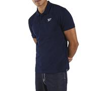 Reebok Blaze Embroidered SS - Polo para Hombre, Vector Navy, L