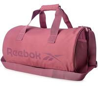 Reebok Bolsa de lona - Bolsa de gimnasio para entrenamiento con correa ajustable para el hombro - Bolsas de viaje compactas para mujeres y hombres, Kellan Rose, One Size, Bolsa de lona compacta