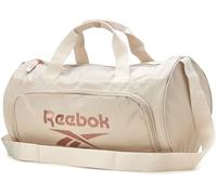 Reebok Bolsa de lona - Bolsa de gimnasio para entrenamiento y viajes, bolsas de viaje - Bolsas de noche de tamaño pequeño para mujeres y hombres, Easton Beige, S
