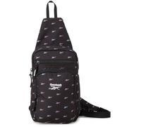Reebok Bolso bandolera unisex - Compacto convertible con correa cruzada, bolsa de viaje - esencial para gimnasio y viajes, Cosmos Black Ombre, Talla única, Classic