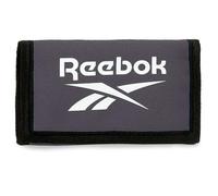 Reebok Boston Cartera con Monedero Gris 13x8x2,5 cms Poliéster by Joumma Bags