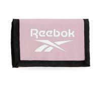 Reebok Boston Cartera con Monedero Rosa 13x8x2,5 cms Poliéster by Joumma Bags