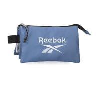 Reebok Boston Estuche Triple Azul 22x12x5 cm Poliéster by Joumma Bags