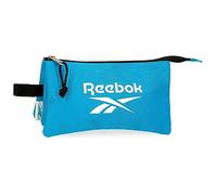 Reebok Boston Estuche Triple Azul 22x12x5 cms Poliéster