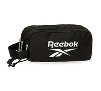 Reebok Boston Estuche Triple Negro 22x10x9 cms Poliéster