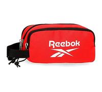 Reebok Boston Estuche Triple Rojo 22x10x9 cms Poliéster
