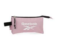 Reebok Boston Estuche Triple, Rosa, Poliéster