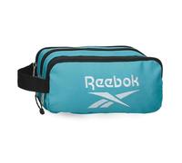 Reebok Boston Estuche Triple Turquesa Azul 22x10x9 cm Poliéster 1,98L by Joumma Bags