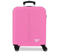 Reebok Boston Maleta de Cabina Rosa 40x55x20 cm Rígida ABS Cierre de combinación Integrado 37L 2,6kg 4 Ruedas Dobles Equipaje de Mano