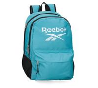Reebok Boston Mochila Doble Compartimento Adaptable 15,6" Pulgadas Turquesa Azul 31x44x15 cm Poliéster 20,46L by Joumma Bags