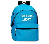 Reebok Boston Mochila para Portátil Doble Compartimento 15,6" Azul 31x44x17,5 cms Poliéster 23,87L