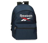 Reebok Boston Mochila para Portátil Doble Compartimento 15,6" Azul 31x44x17,5 cms Poliéster 23,87L