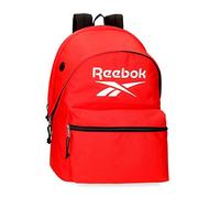 Reebok Boston Mochila para Portátil Doble Compartimento 15,6" Rojo 31x44x17,5 cms Poliéster 23,87L