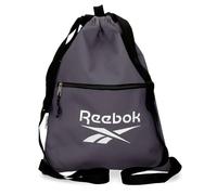 Reebok Boston Mochila Saco con Cremallera Gris 35x46 cms Poliéster by Joumma Bags
