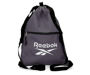 Reebok Boston Mochila Saco con Cremallera Gris 35x46 cms Poliéster by Joumma Bags