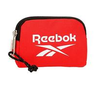 Reebok Boston Monedero Rojo 12x8x2 cms Poliéster