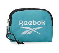 Reebok Boston Monedero Turquesa Azul 12x8x2 cm Poliéster by Joumma Bags